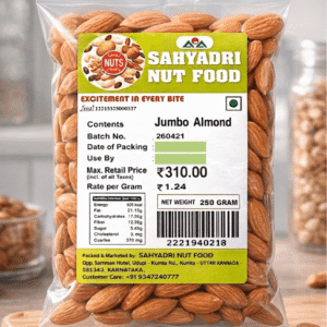 Premium Jumbo Almonds 1 kg