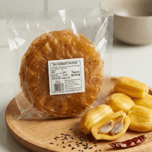 Crispy jackfruit papad from Western Ghats