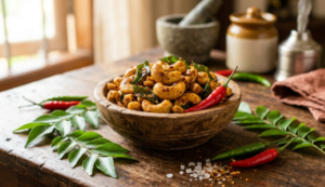 The Story Behind Curry Leaf Cashews: A South Indian Twist on a Classic Snack