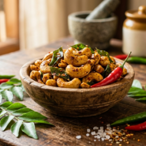The Story Behind Curry Leaf Cashews: A South Indian Twist on a Classic Snack
