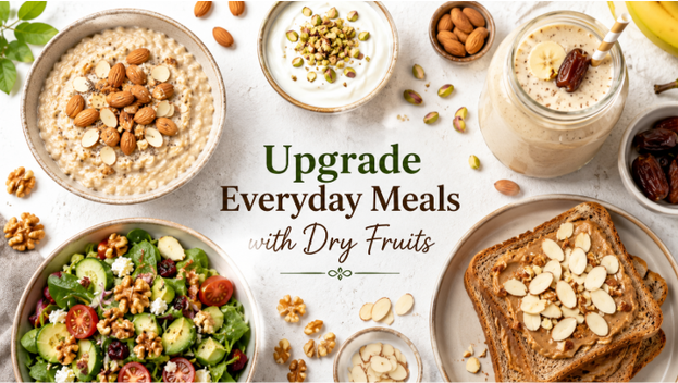 5 Everyday Foods That Pair Perfectly with Dry Fruits