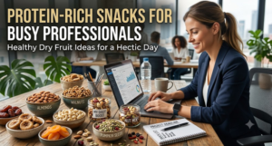Protein-Rich Snacks for Busy Professionals: Healthy Dry Fruit Ideas for a Hectic Day