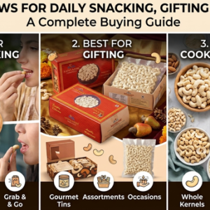 Best Cashews for Daily Snacking, Gifting & Cooking: A Complete Buying Guide
