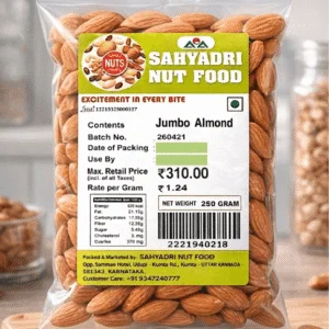 1 Kg Jumbo Almonds Price in India