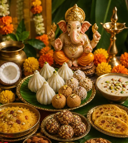 Ganesh Chaturthi Prasad Ideas: 15 Traditional Offerings for Lord Ganesha
